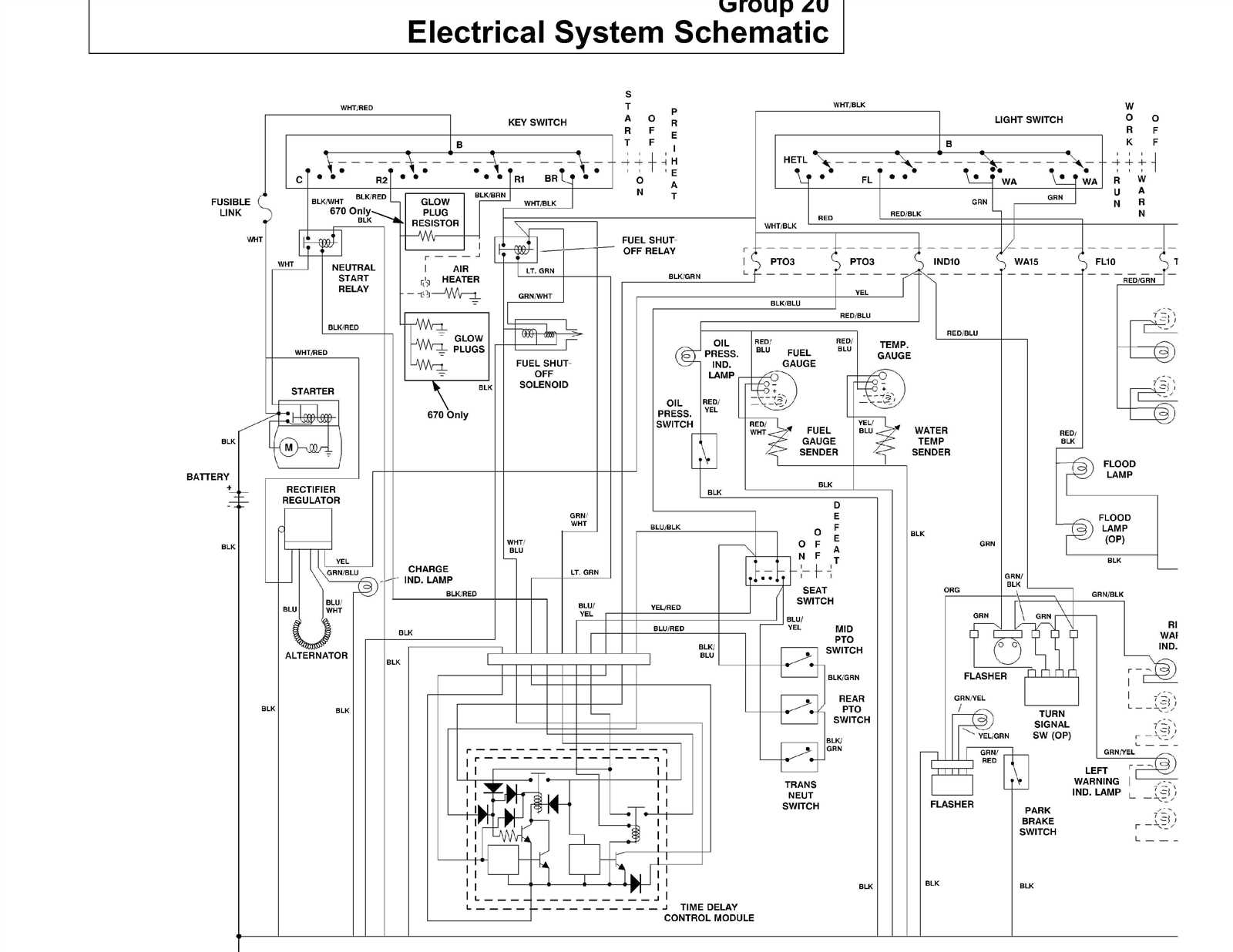 john deere 111 moo111s242340 wiring diagram