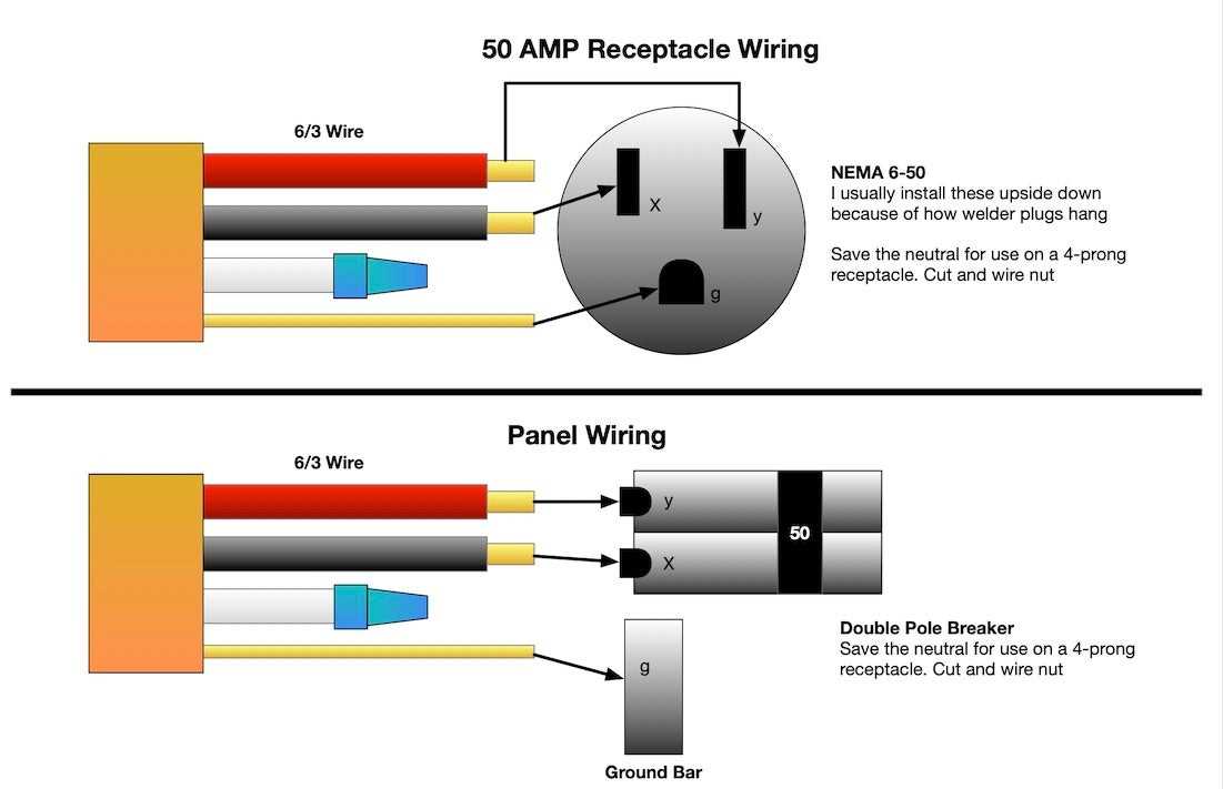 nema 6 50 wiring diagram