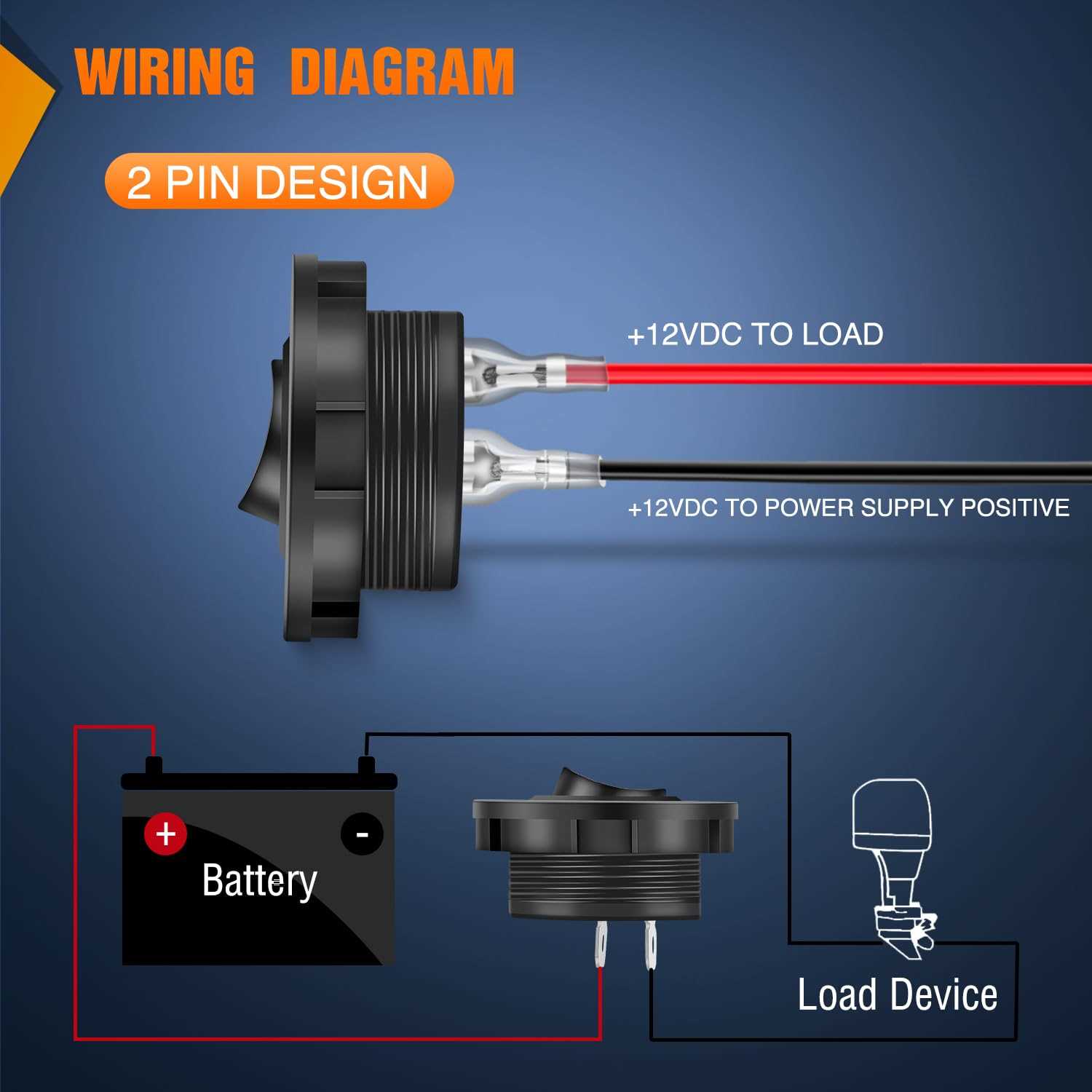 2 prong toggle switch wiring diagram