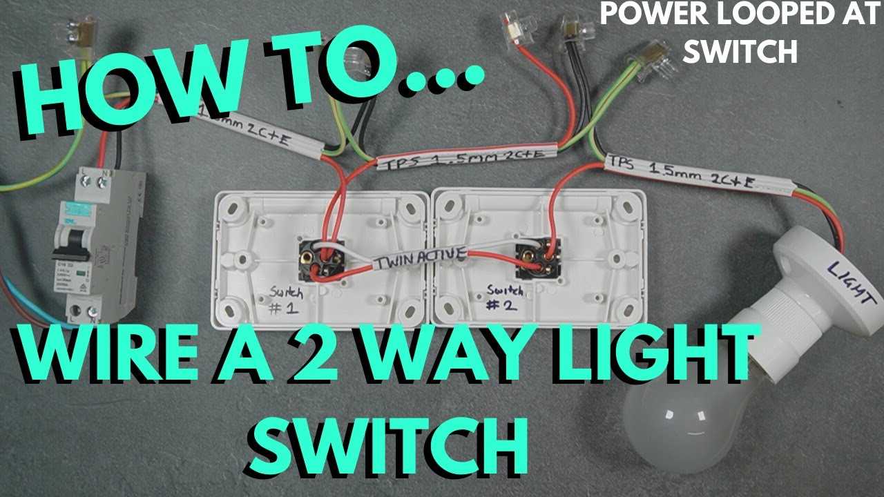 wiring diagram 2 way switch