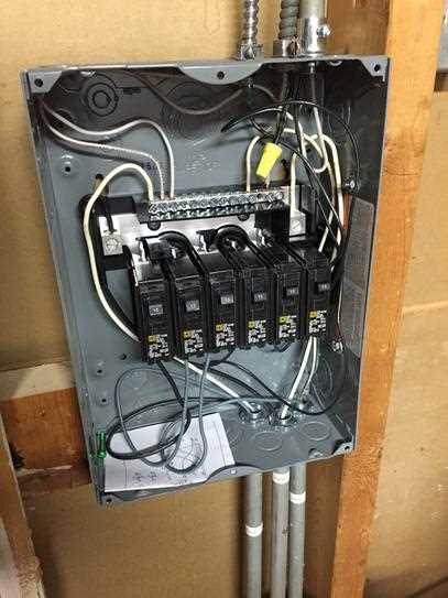 homeline 70 amp load center wiring diagram