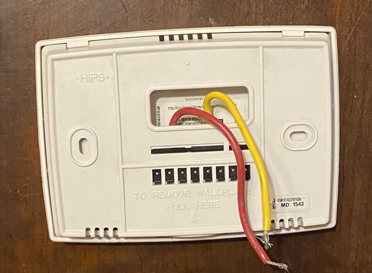 honeywell rth111 wiring diagram