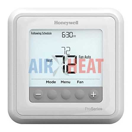 honeywell t6 wiring diagram