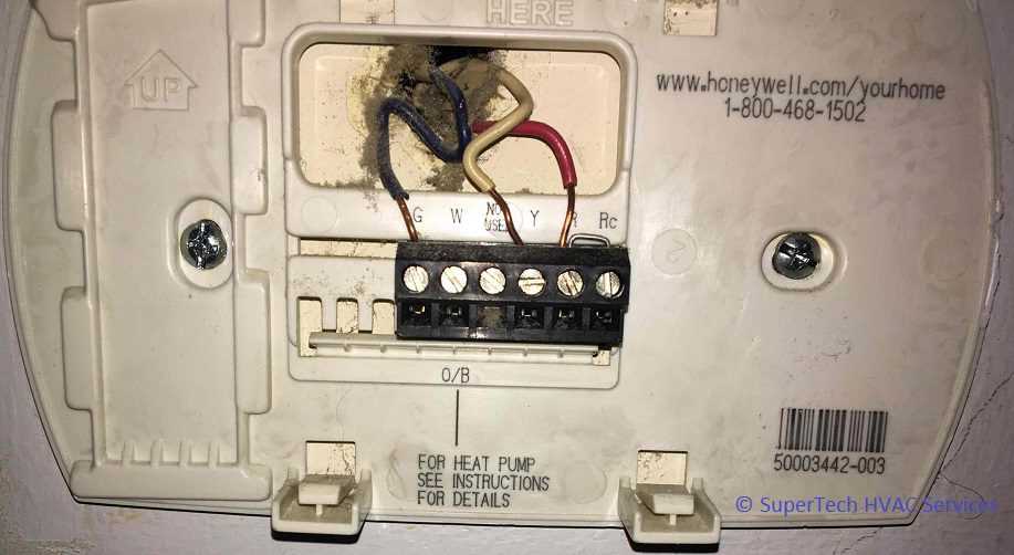 honeywell thermostat rth2300b wiring diagram