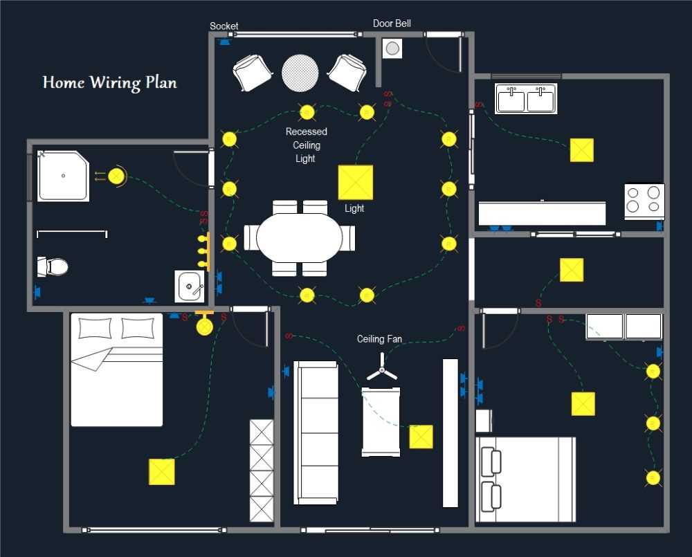 house light wiring diagram