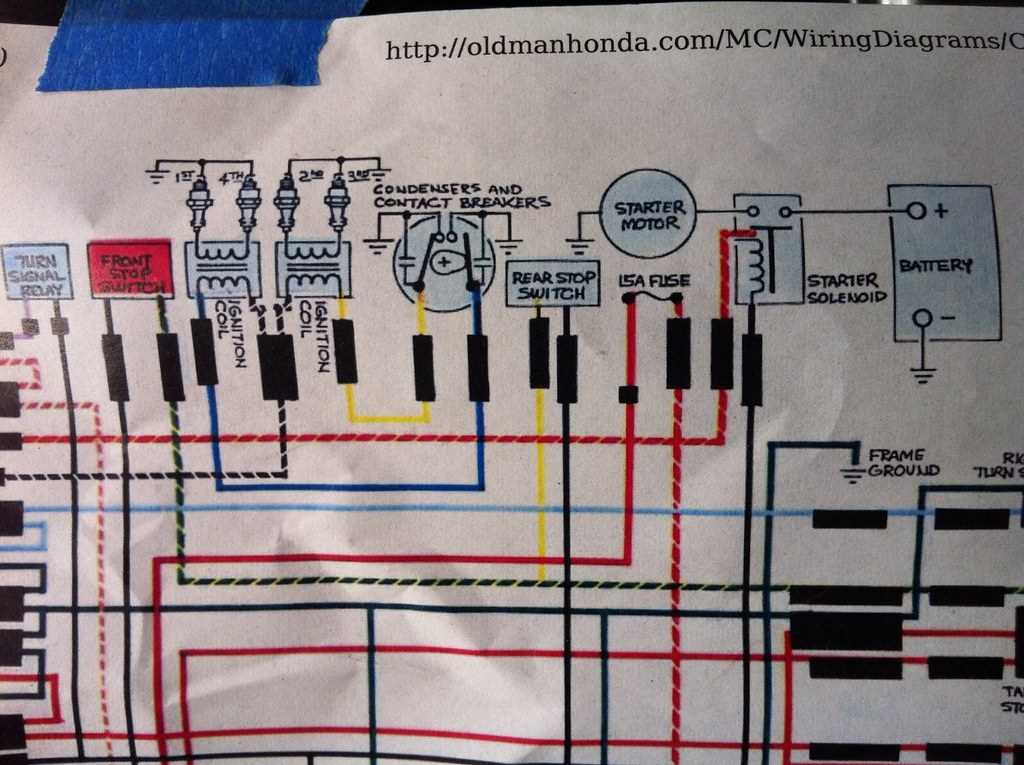 cb750k wiring diagram