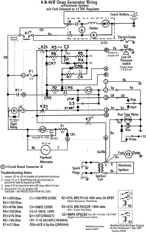 howell fuel injection wiring diagram