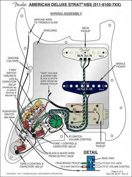 hss strat wiring diagram 1 volume 2 tone