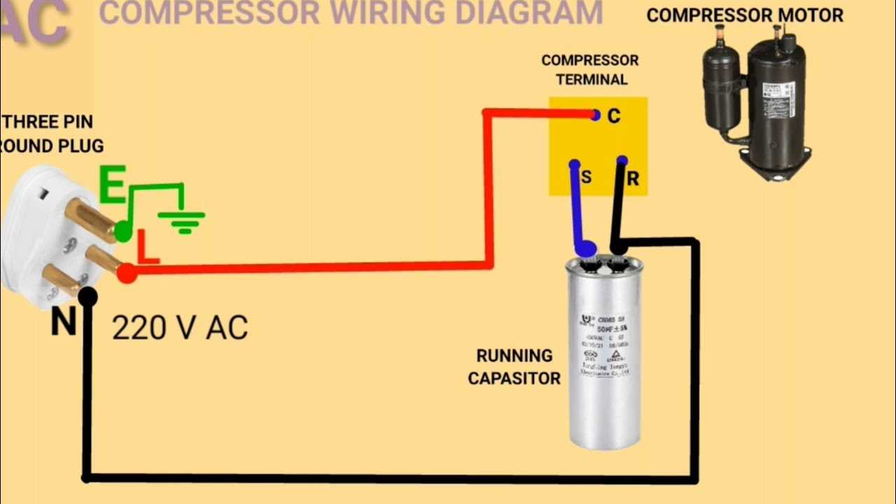 hvac compressor wiring diagram