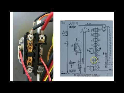 hvac contactor wiring diagram