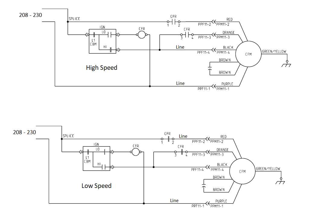 hvac fan relay wiring diagram