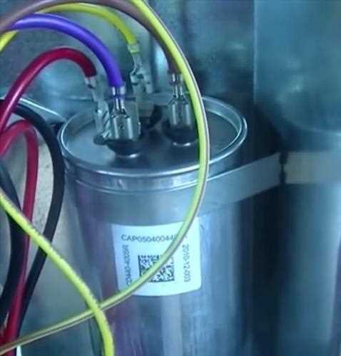 hvac capacitor wiring diagram