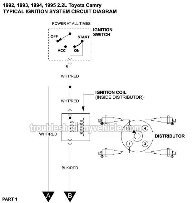 ignition coil distributor wiring diagram