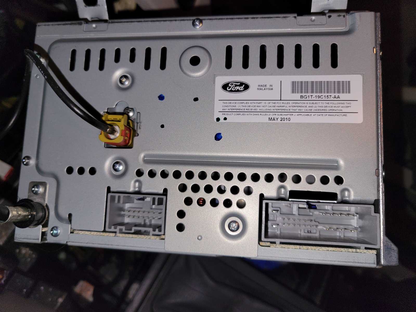 1991 ford f150 radio wiring diagram