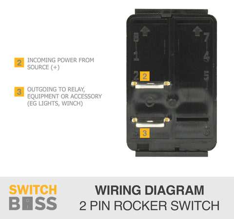 6 pin rocker switch wiring diagram