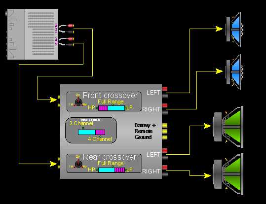 car sound system wiring diagram