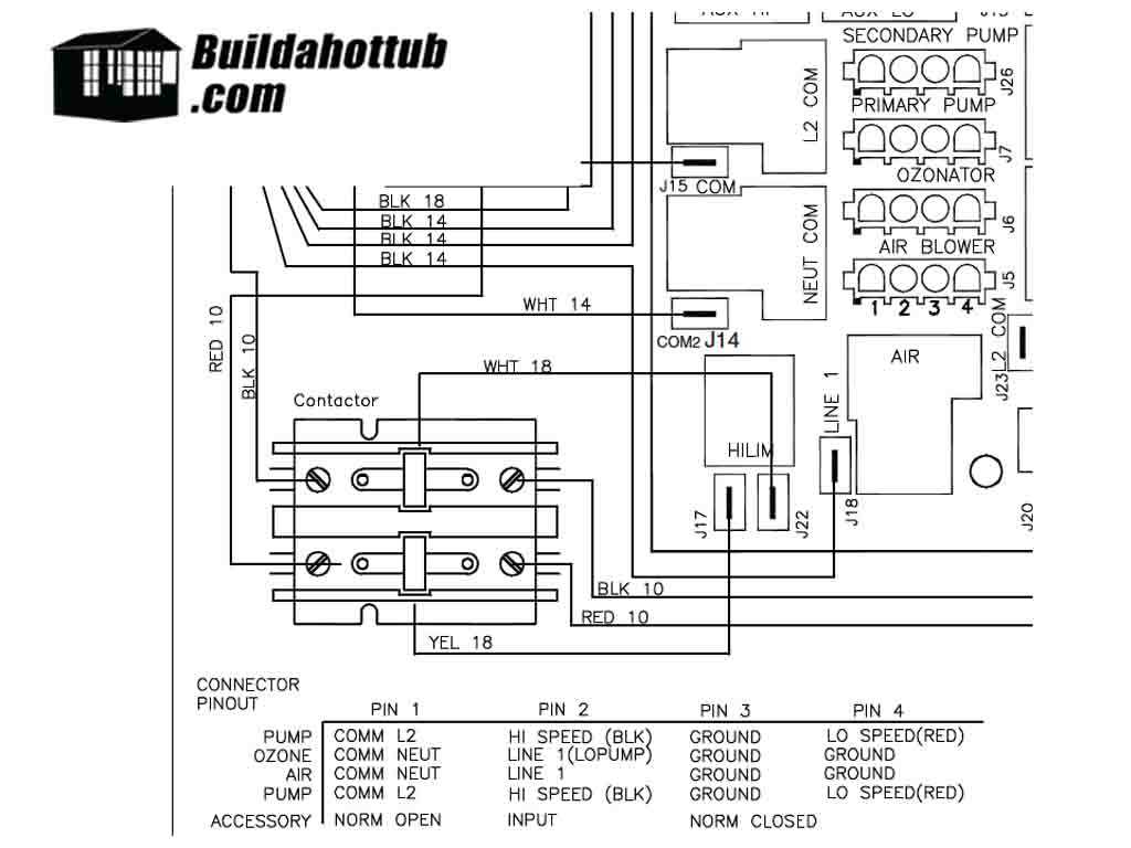 jacuzzi wiring diagram