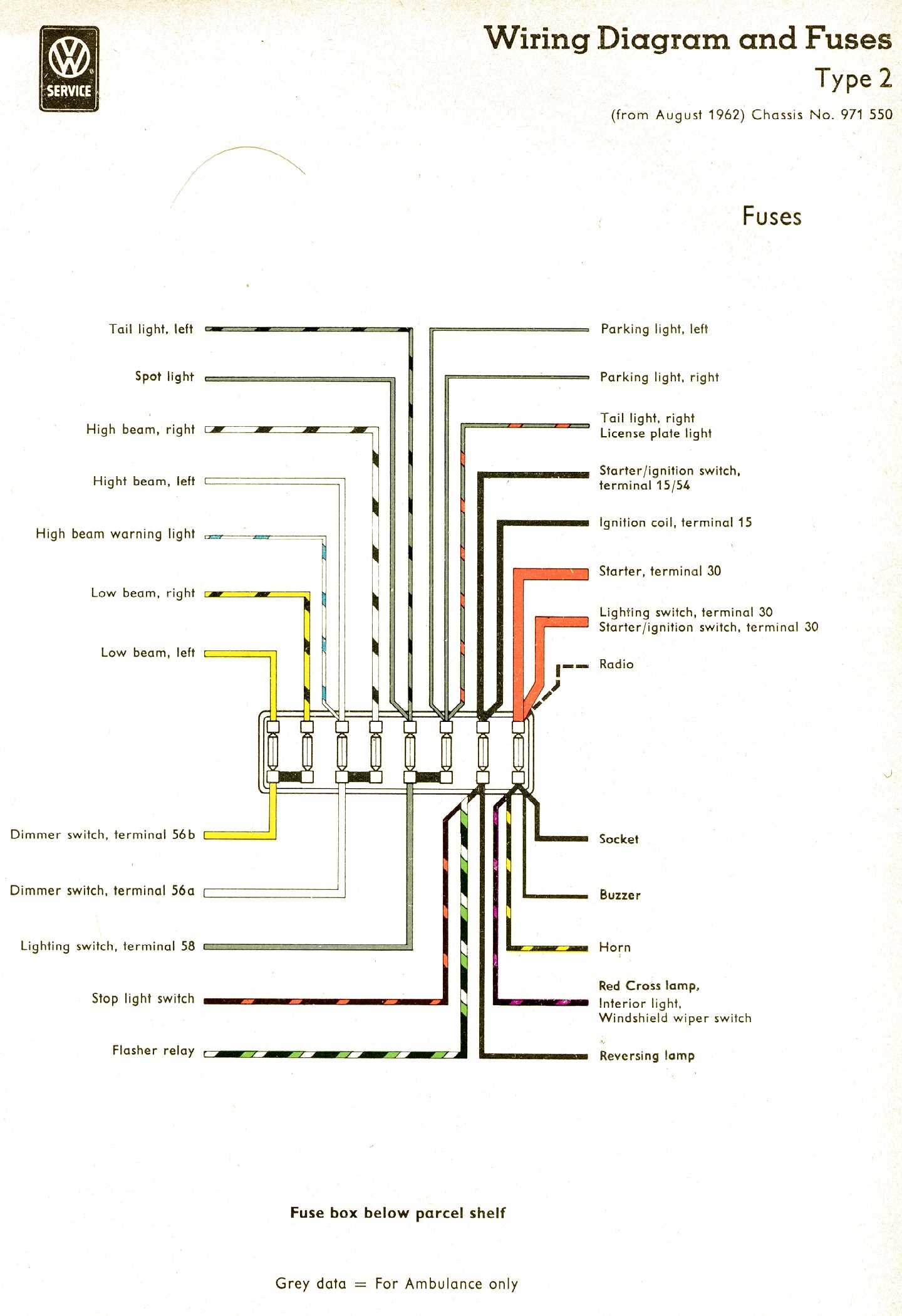 72 vw beetle wiring diagram