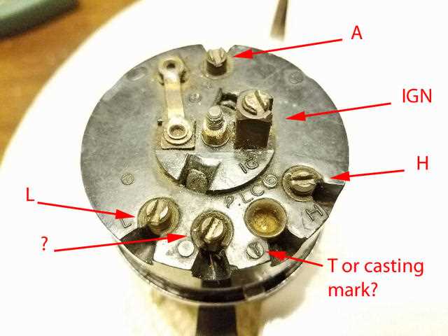 6 terminal ignition switch wiring diagram