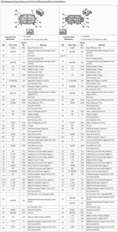 2004 gmc yukon radio wiring diagram