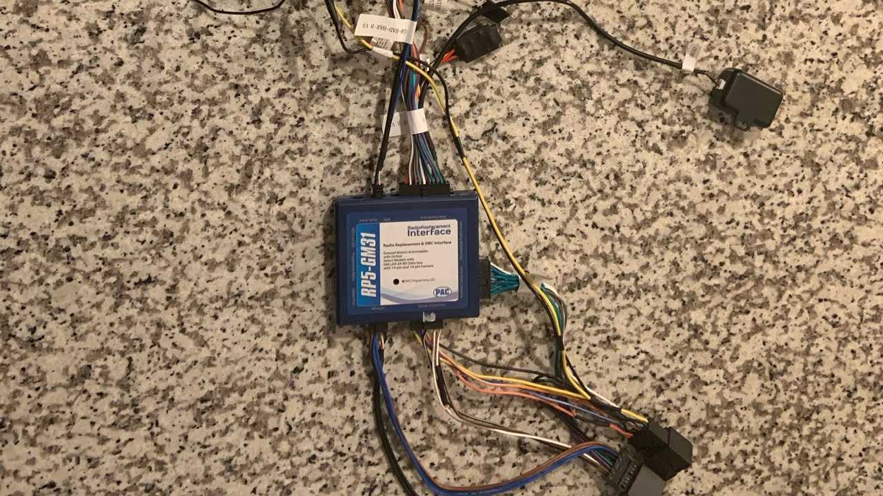 gm radio interface module wiring diagram