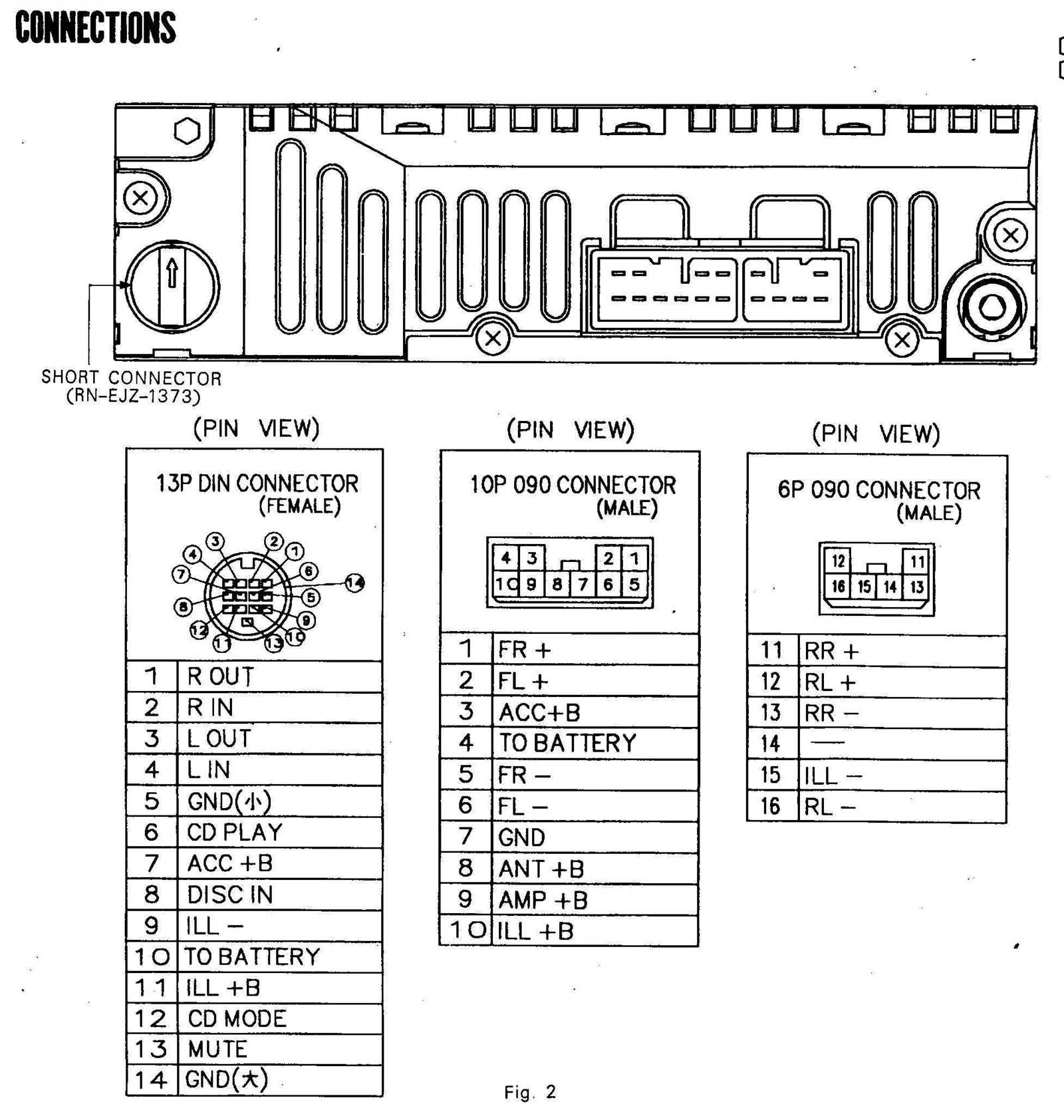 toyota radio wiring diagram