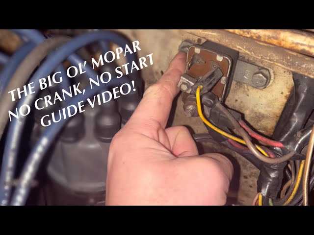 mopar starter relay wiring diagram