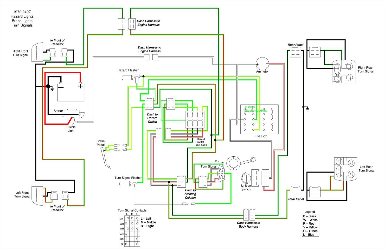 brake light switch wiring diagram