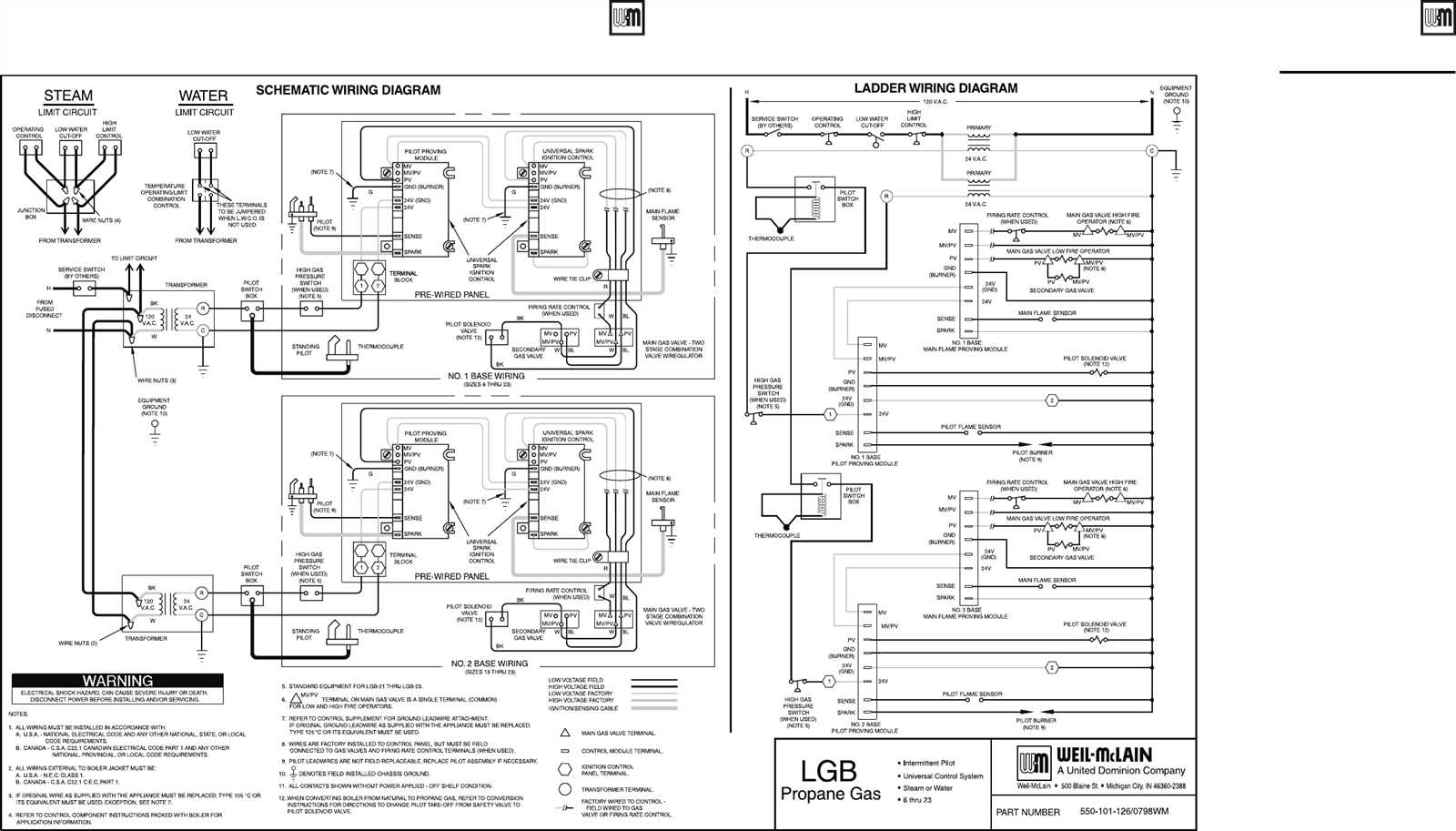 wiring diagram for weil mclain boiler