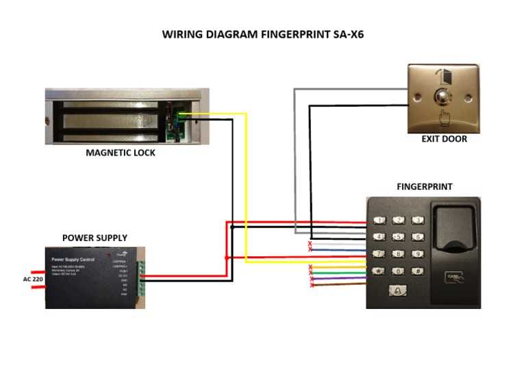 mag lock wiring diagram