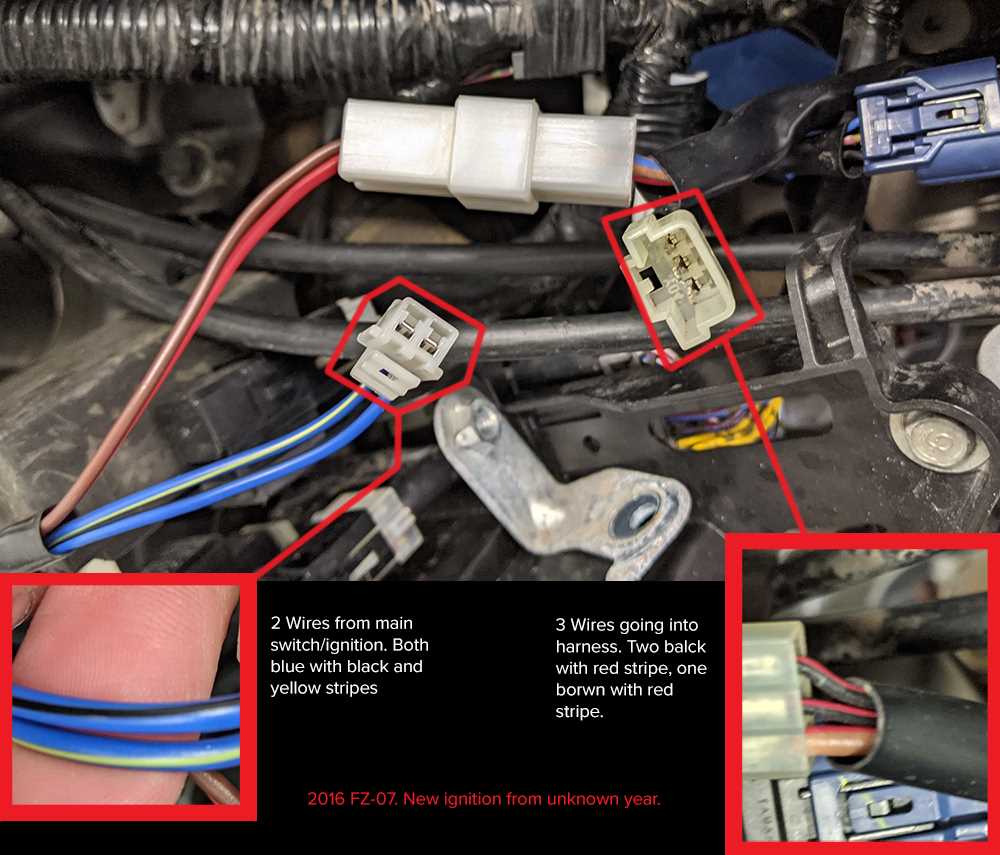 yamaha key switch wiring diagram