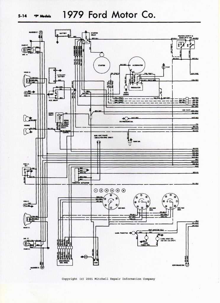 1979 ford f100 wiring diagram