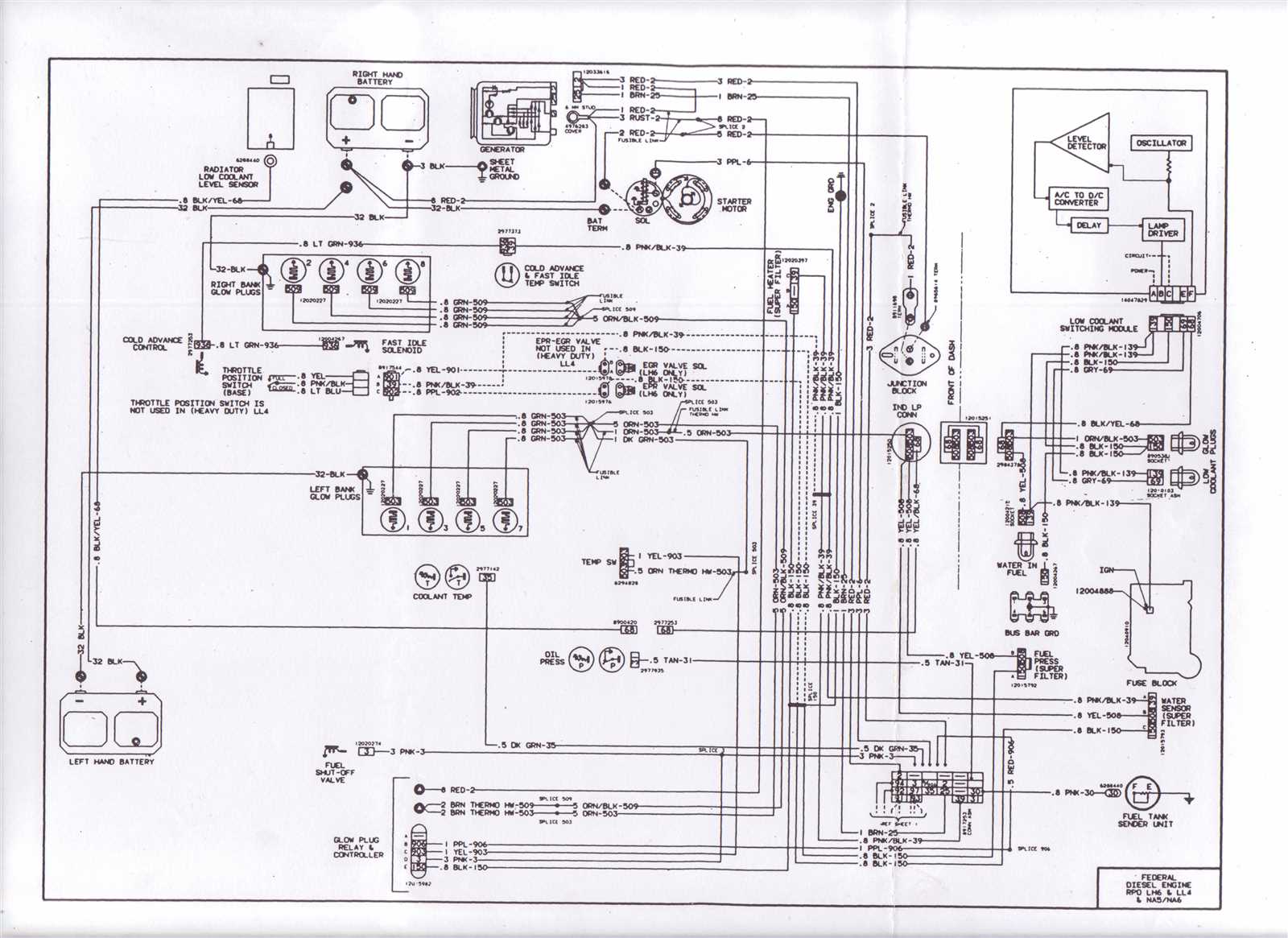 lb7 duramax wiring harness diagram