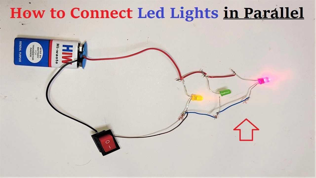 led lights diagram wiring