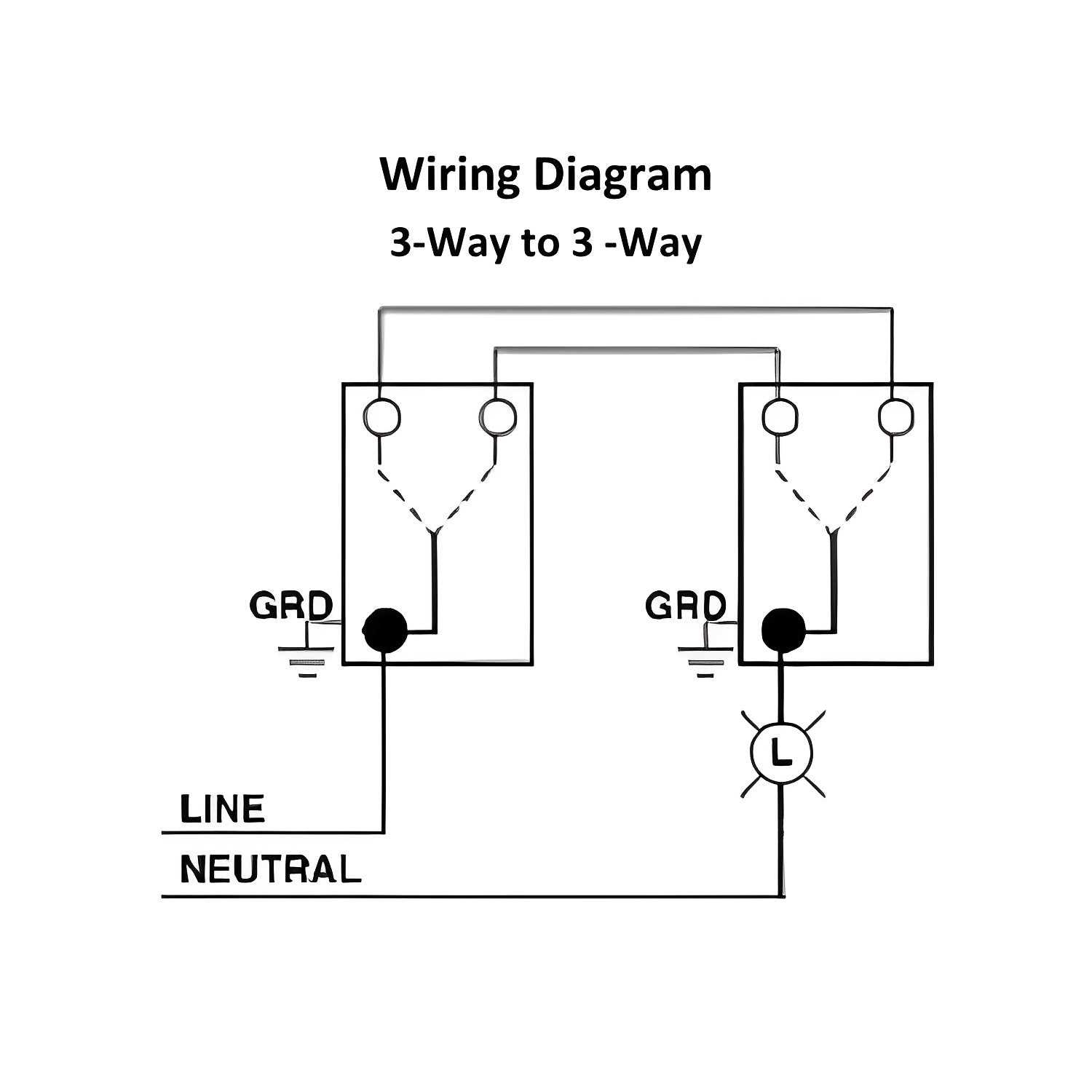 leviton 3 way switch wiring diagrams