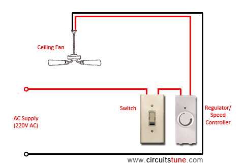 wiring diagram fan motor capacitor