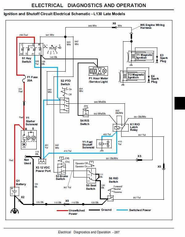 john deere 111 moo111s242340 wireing diagram