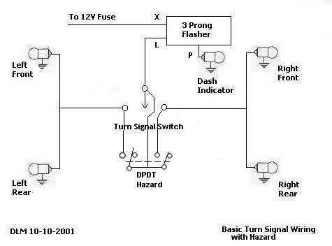 universal turn signal wiring diagram