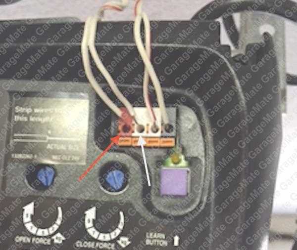 liftmaster garage door opener wiring diagram