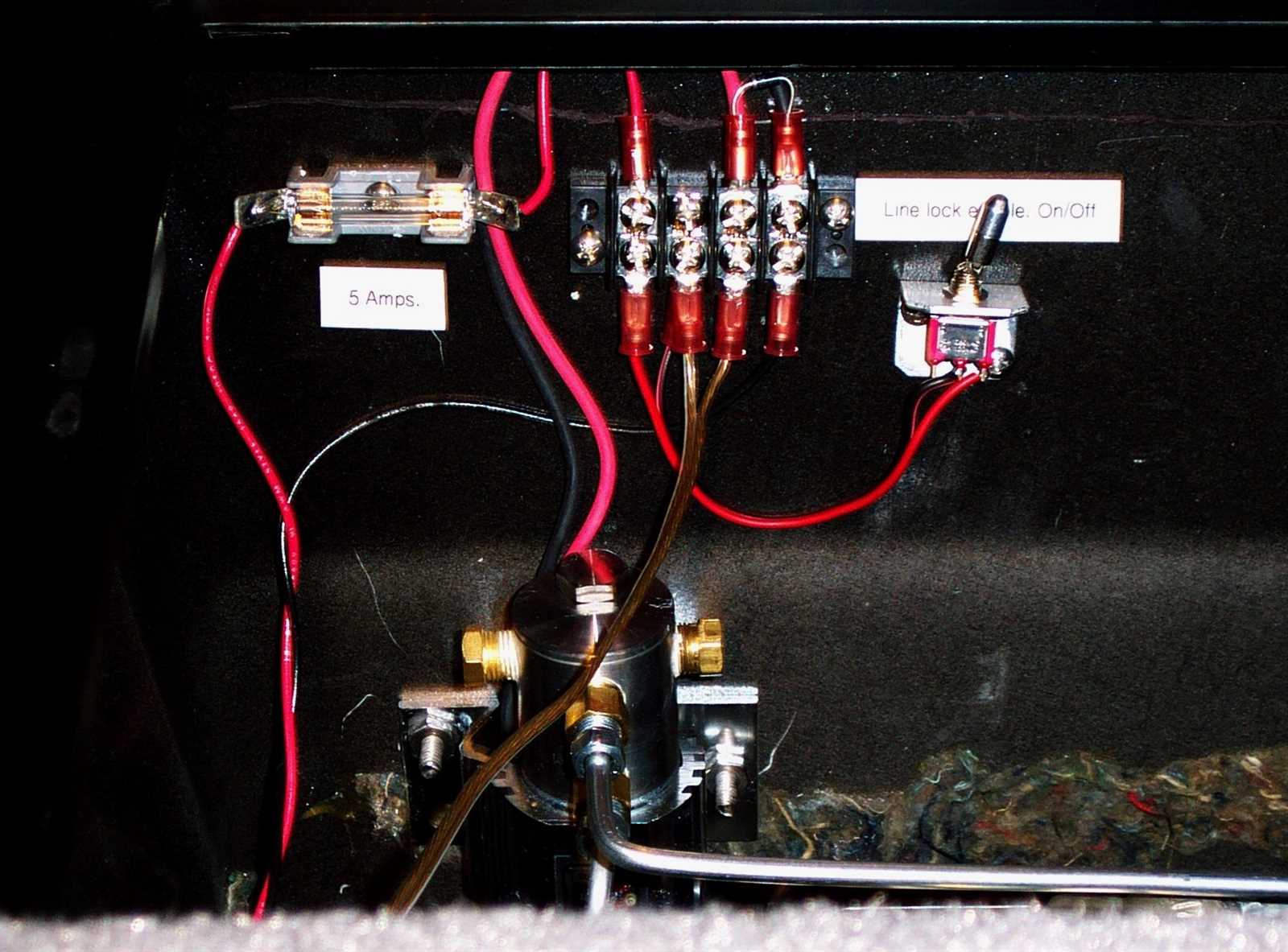 line lock wiring diagram