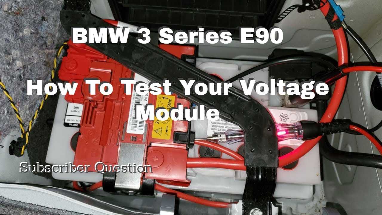 bmw e90 battery wiring diagram