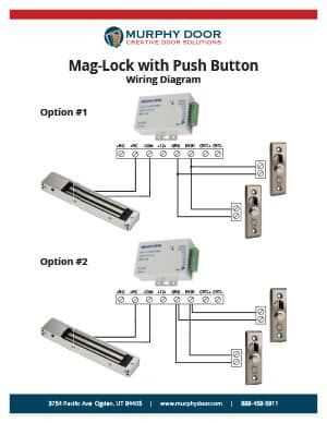 magnetic lock push to exit button wiring diagram