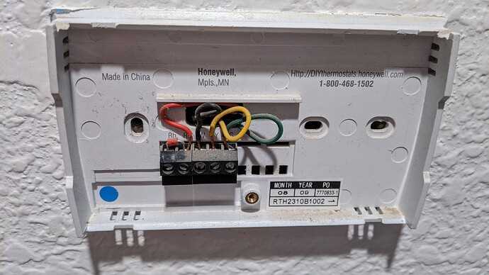 honeywell digital thermostat wiring diagram