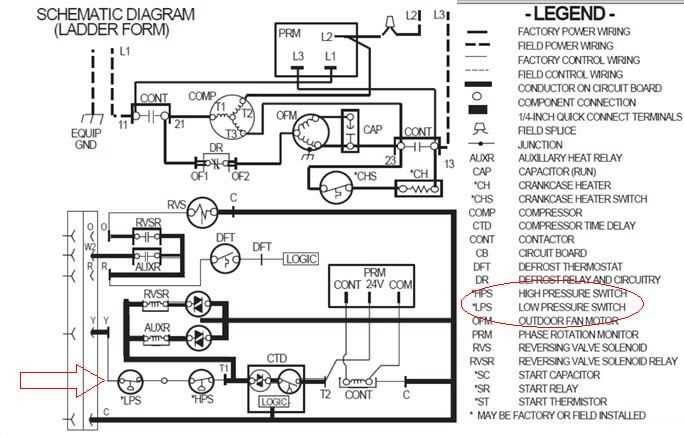 wiring air compressor pressure switch diagram