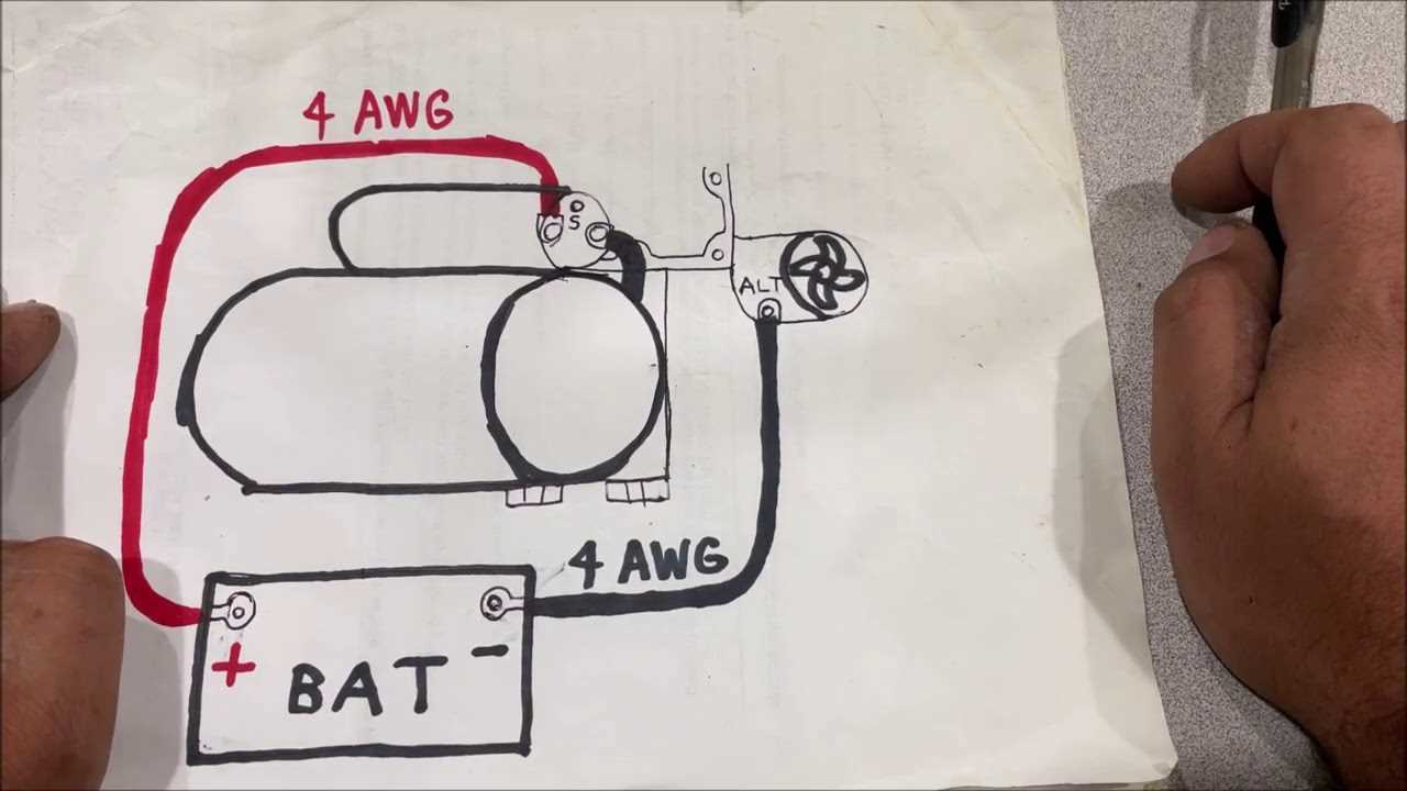 ls starter wiring diagram