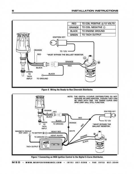 msd ignition wiring diagram