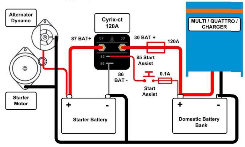 marine battery switch wiring diagram