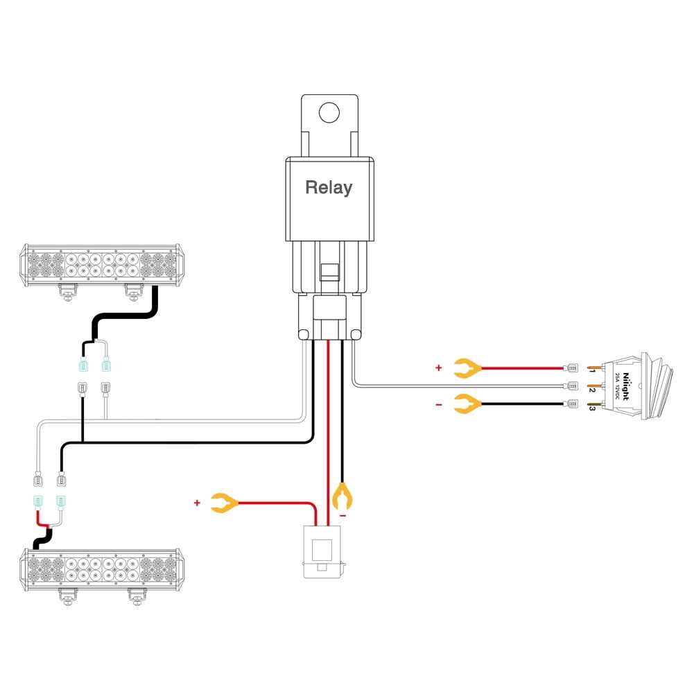 3 wire led light bar wiring diagram