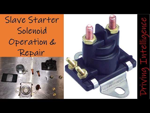 mercruiser starter solenoid wiring diagram