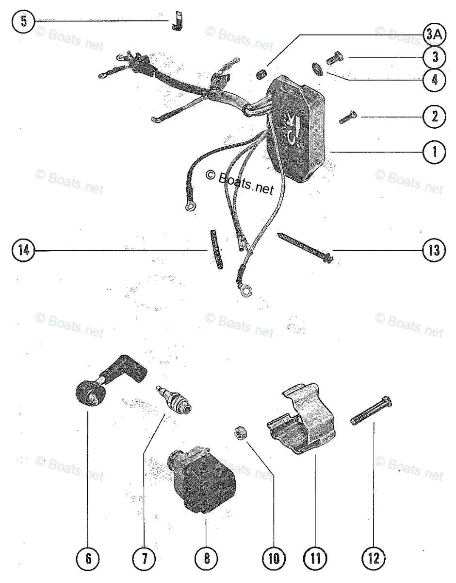 mercury outboard ignition switch wiring diagram